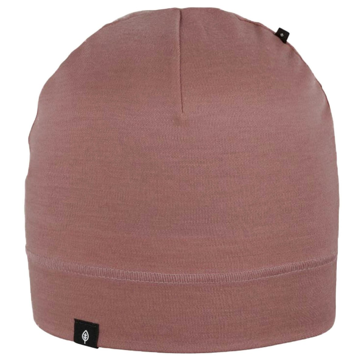 Warme Interlock Mütze Wolle altrosa 53