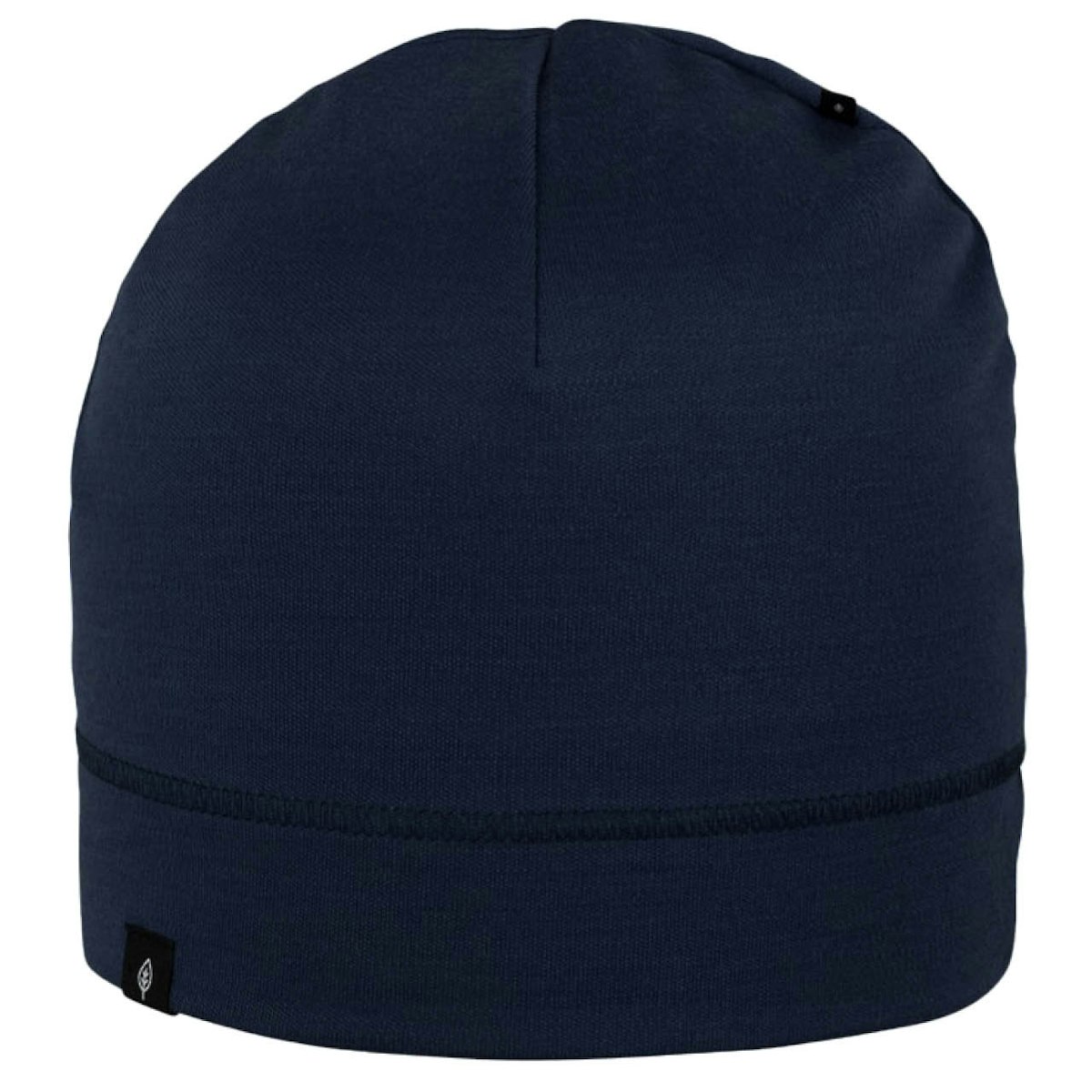 Warme Interlock Mütze Wolle dunkles jeans-blau 51