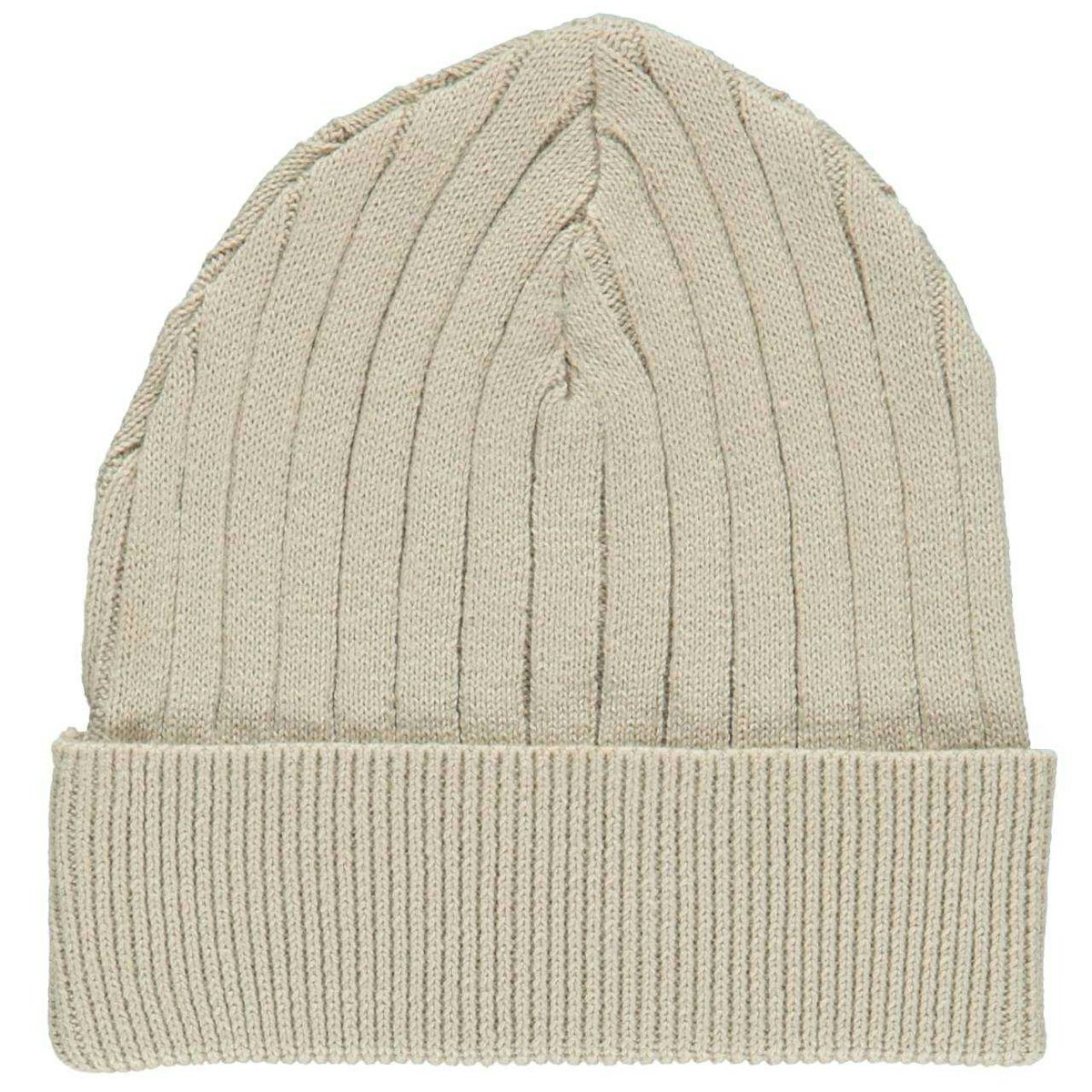 Warme Strick Beanie beige 56/62