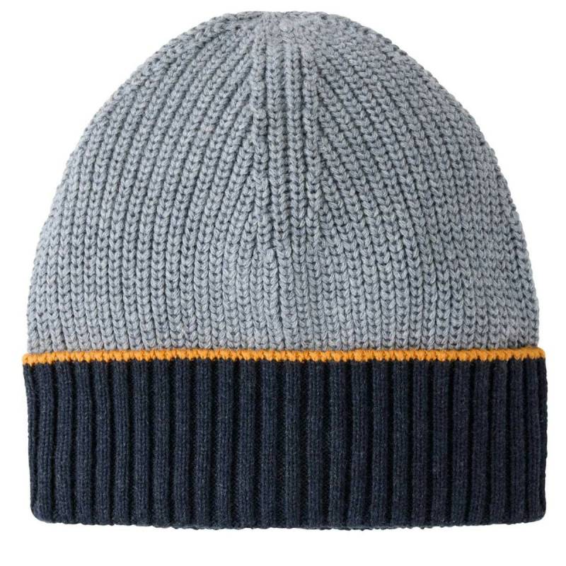 Warme Strick Mütze Blautöne 51/52