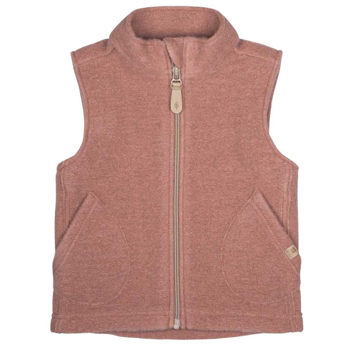 Warme Walk-Weste rauchrosa 122/128