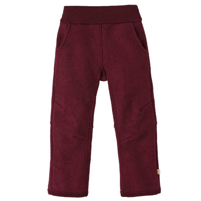 Warme Walkhose Wolle cassis 110/116 Warme Walkhose Wolle cassis 110/116