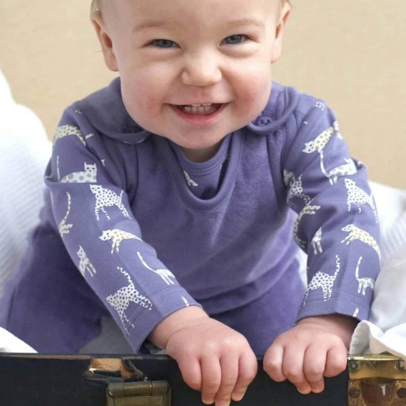 Warmer Baby Strampler Velour samtblau 56/62 Warmer Baby Strampler Velour samtblau 56/62