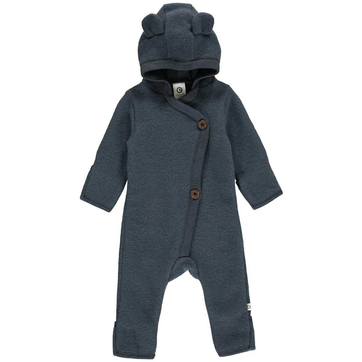 Warmer Overall Wollfleece nachtblau 68/74