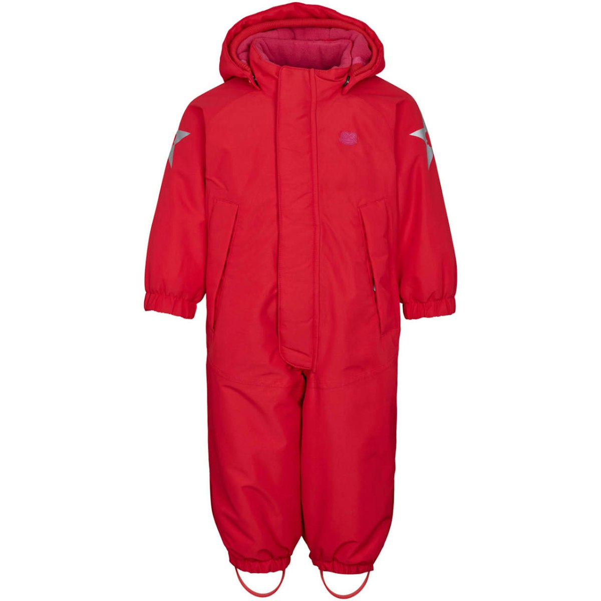 Warmer Schnee-Overall gefüttert rot 140