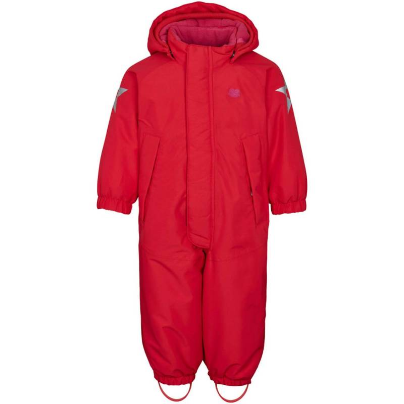 Warmer Schnee-Overall gefüttert rot 92