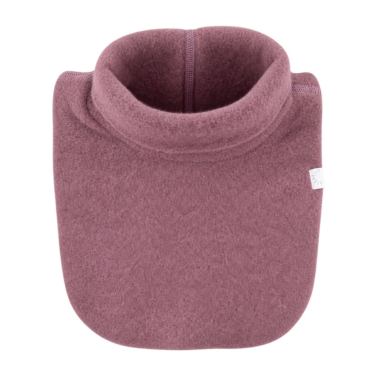 Warmer Wollfleece Schlupfschal Dusty Plum S