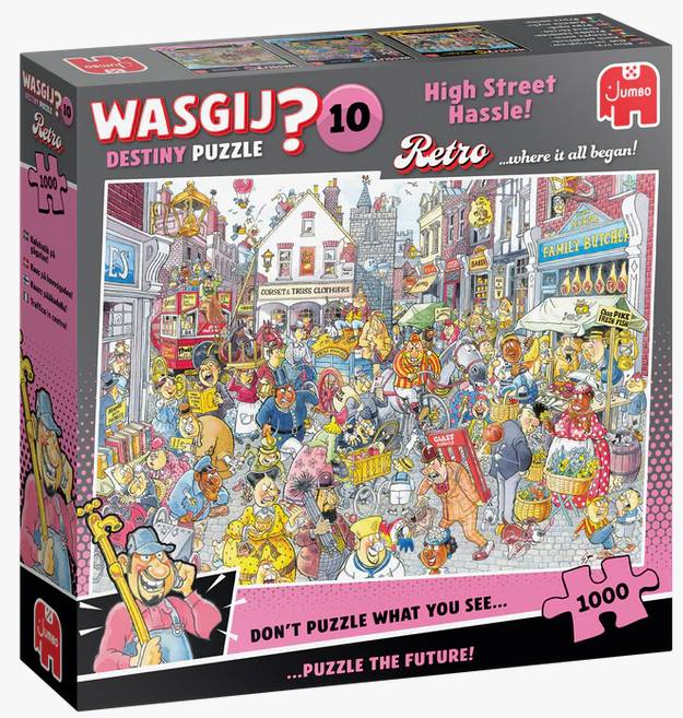 Wasgij Retro Destiny 10: Ärger auf der Hauptstraße (1000 Teile)