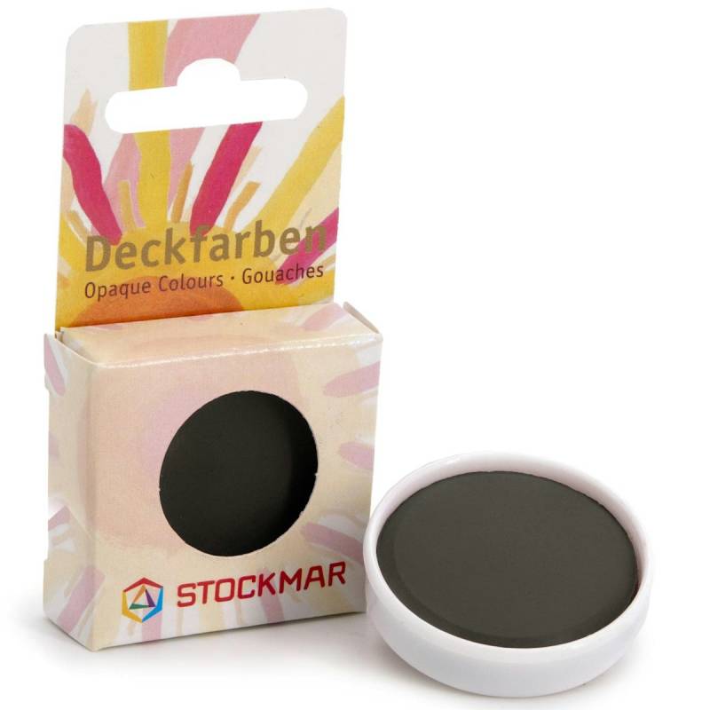 Wasserfarbe Farbnapf Schwarz