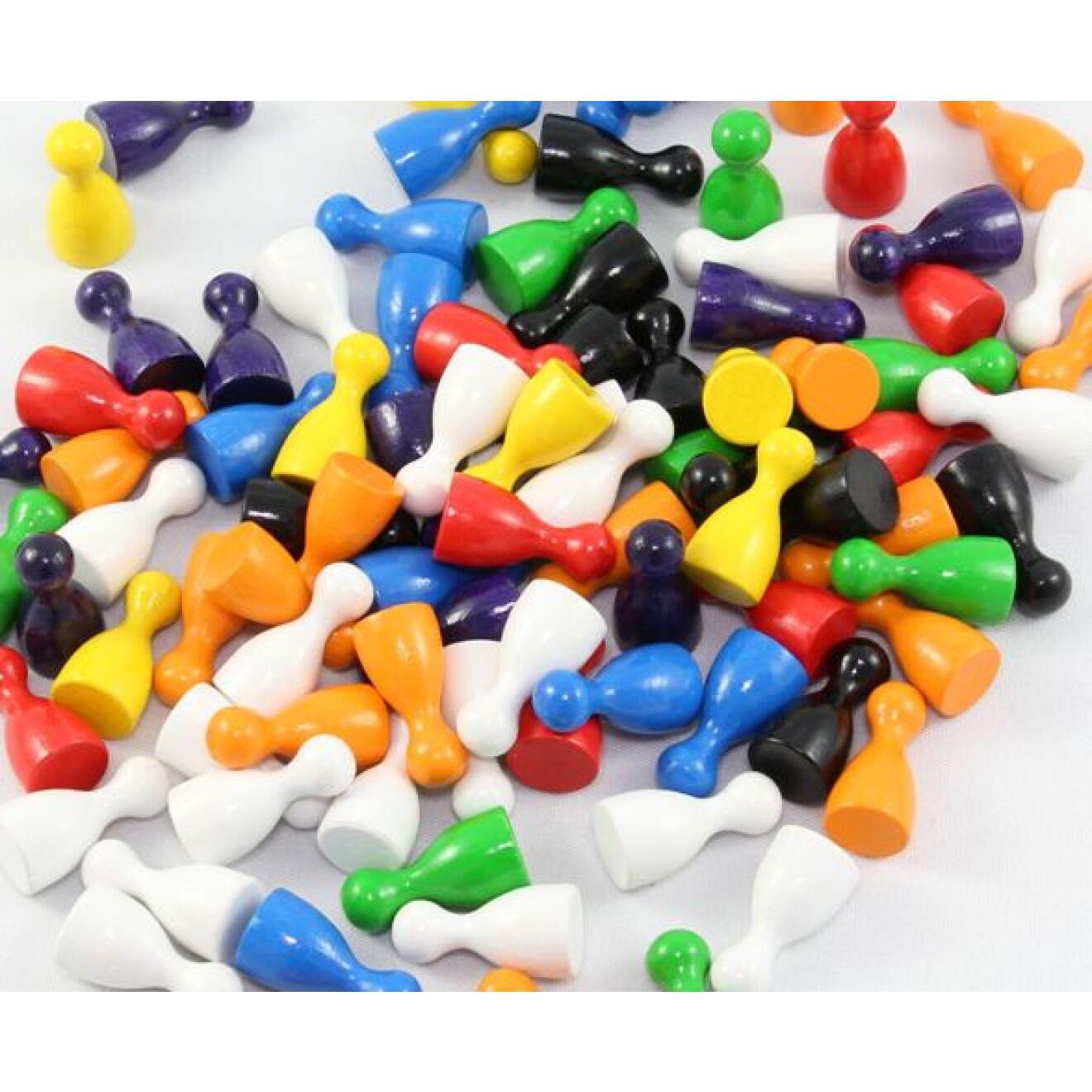 Weible Spiele - Spielkegel Holz 24 x 12 mm