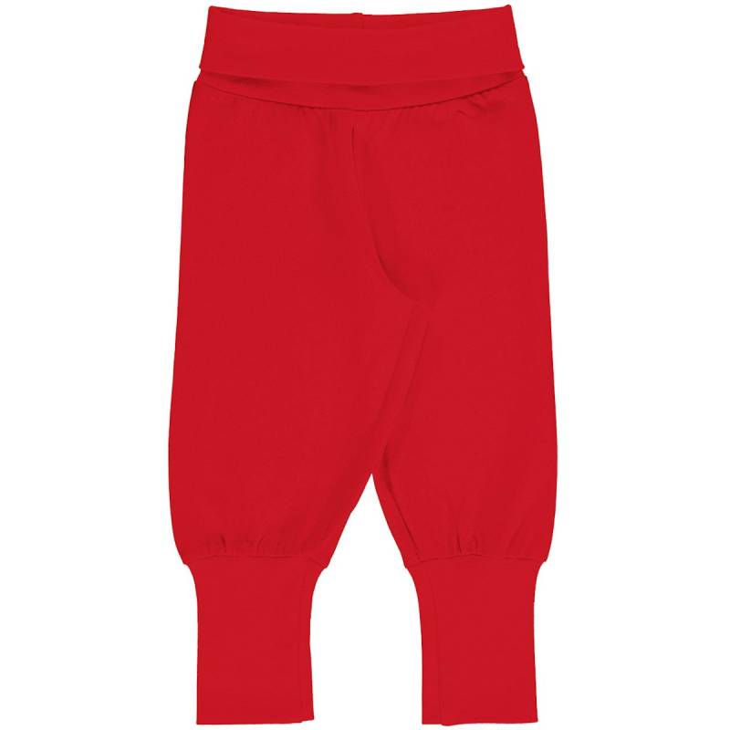 Weiche Freizeithose rot 50/56