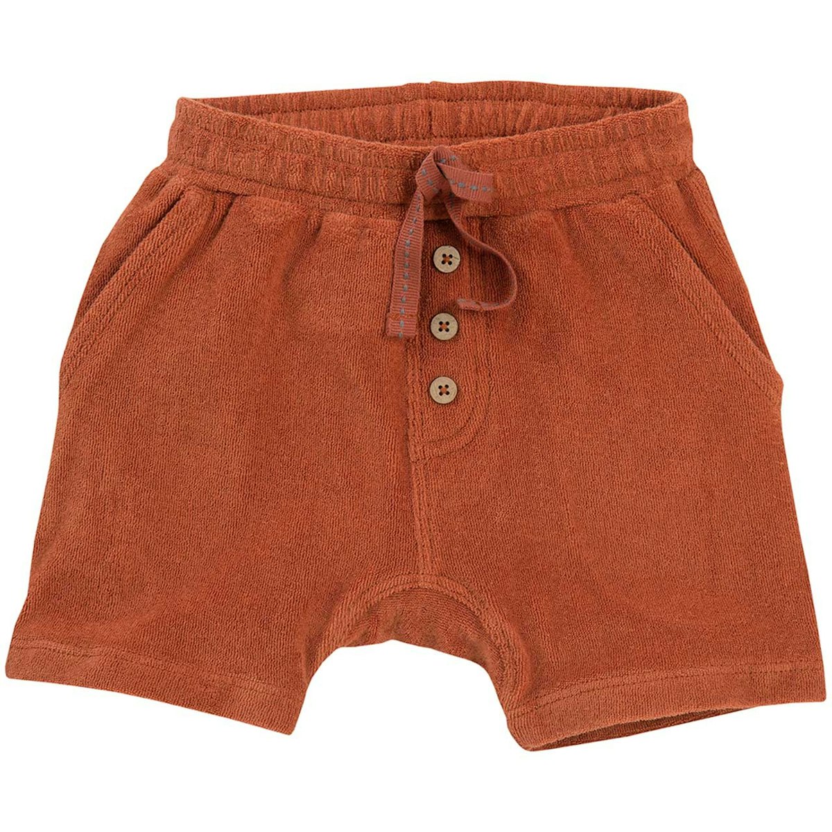 Weiche Frottee Shorts braun 74/80