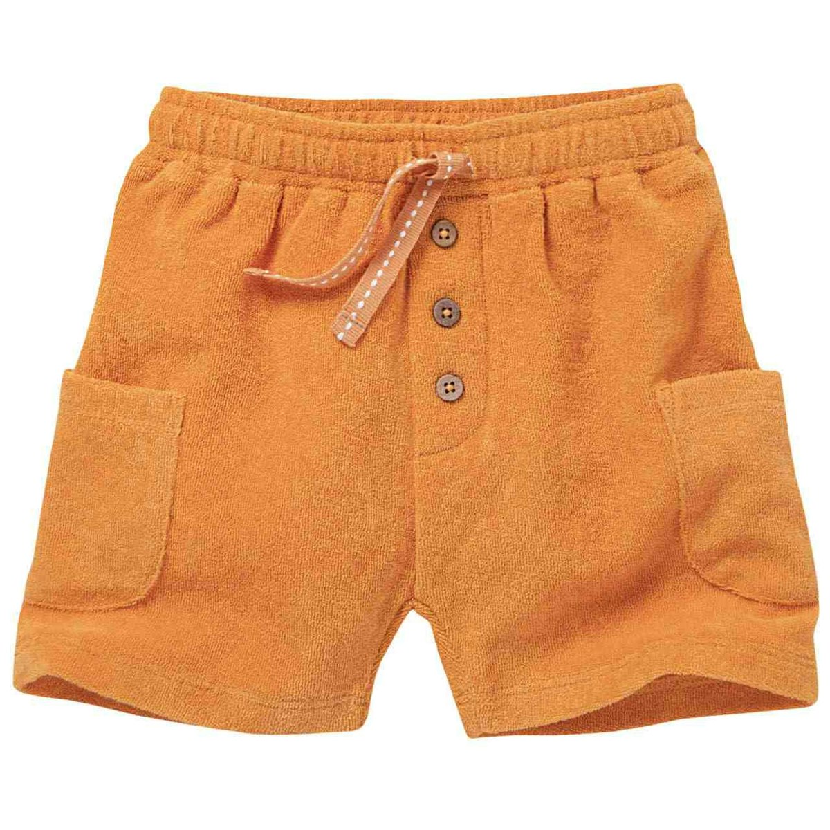 Weiche Frottee Shorts sonnengelb 98