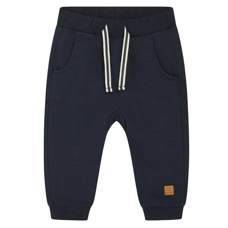 Weiche Jogginghose gebrusht navy 80
