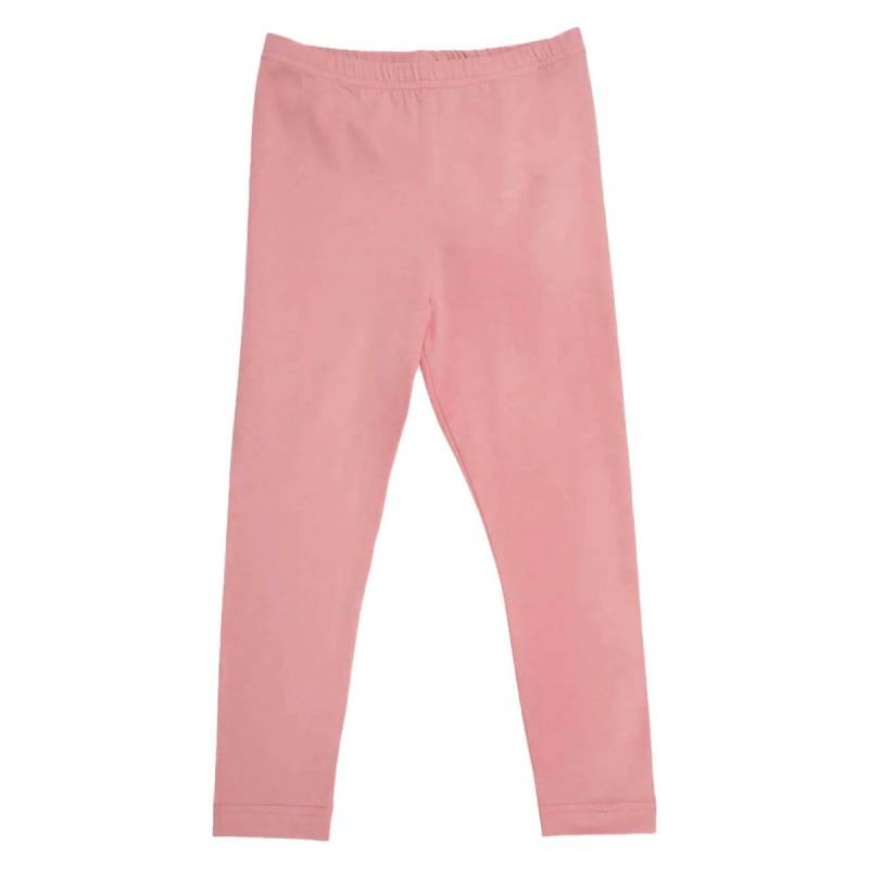 Weiche Leggings uni rosa 104