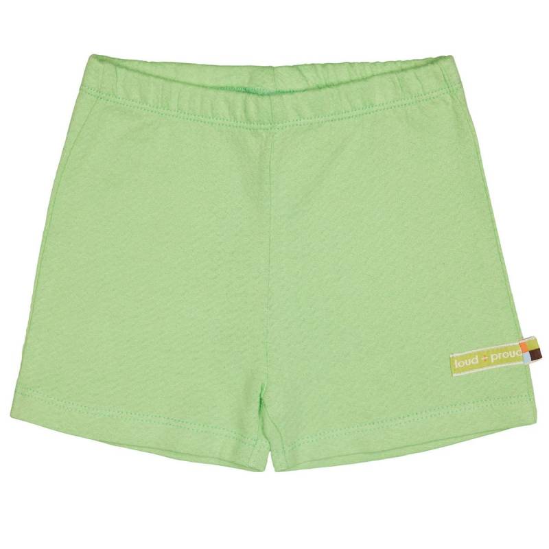 Weiche Musselin Shorts hellgrün 122/128