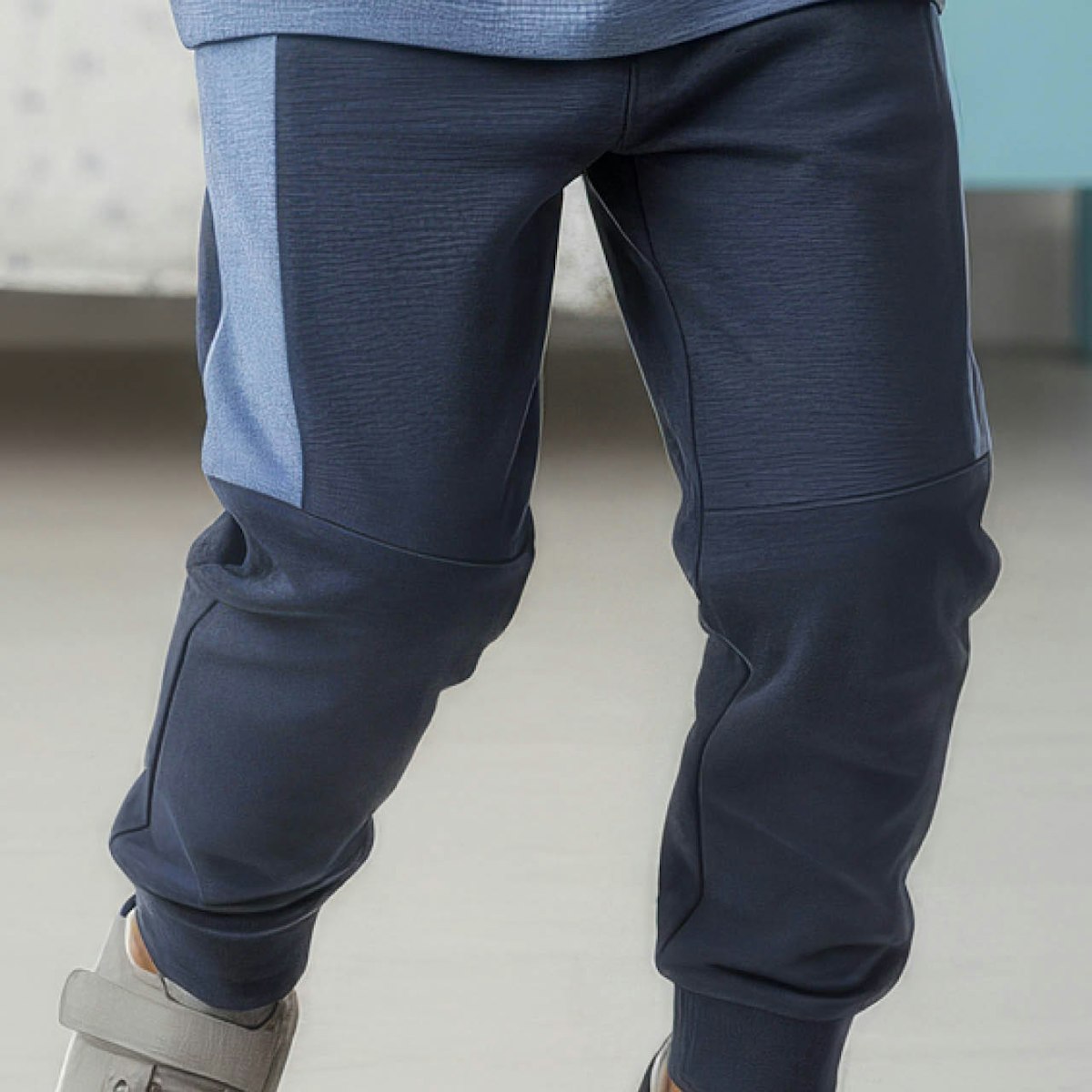 Weiche Sweat Jogginghose dunkelblau 140