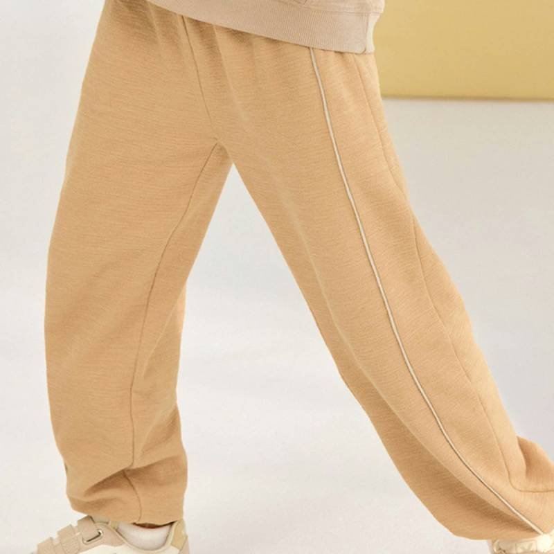 Weiche Sweat Jogginghose honiggelb 104