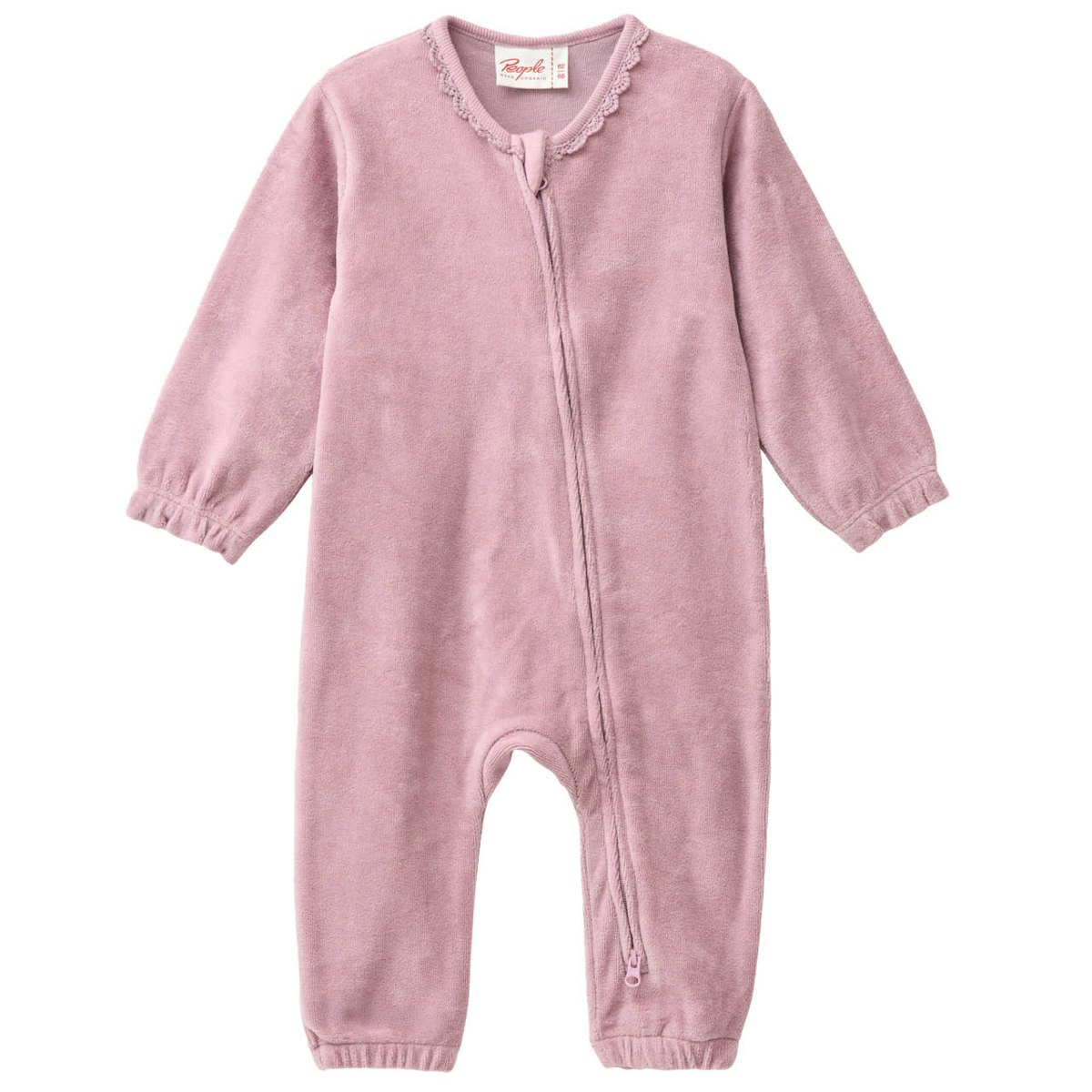 Weicher Nicki Strampler rosa 62/68