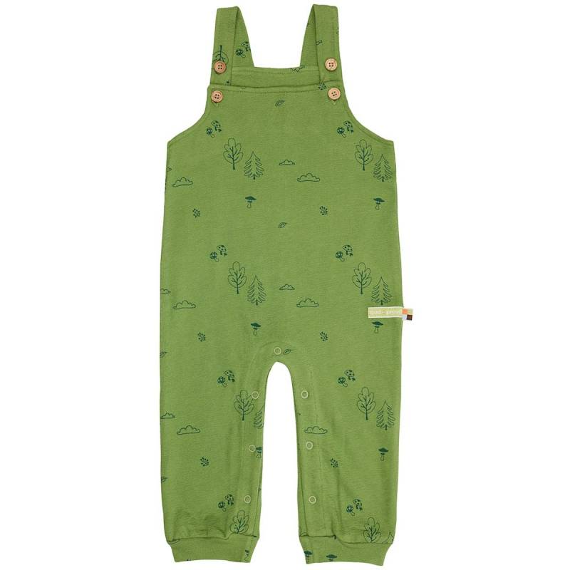 Weicher Strampler Waldmotive grün 98/104