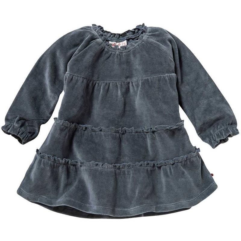Weiches Nicki Langarmkleid ozeanblau 104 Weiches Nicki Langarmkleid ozeanblau 104