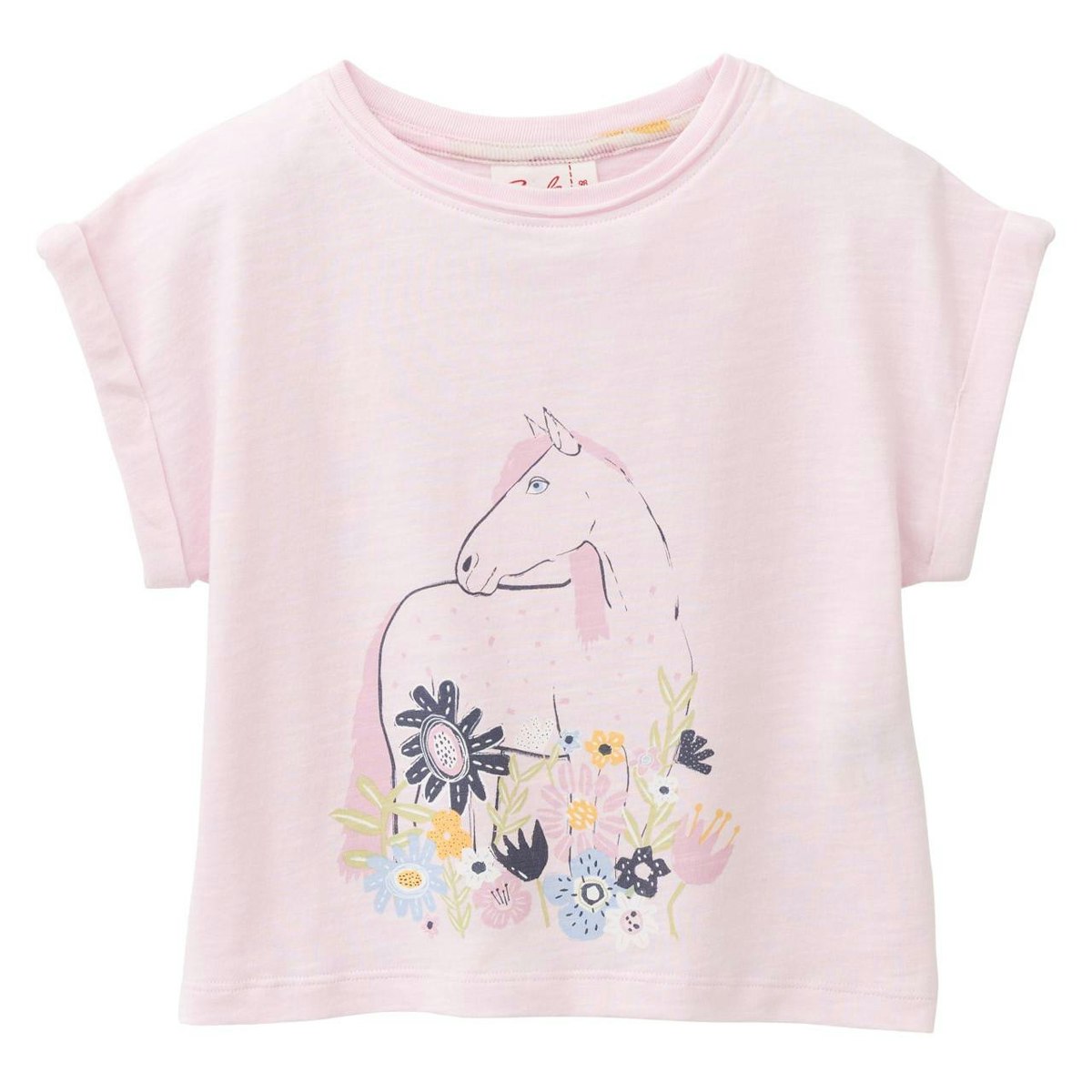 Weiches T-Shirt Pferd rosa 134/140