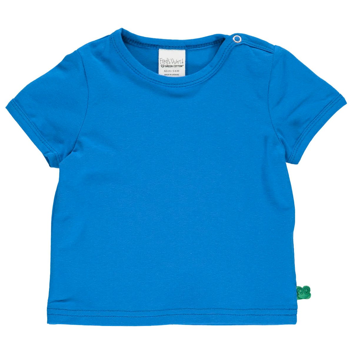 Weiches T-Shirt elastisch blau 74