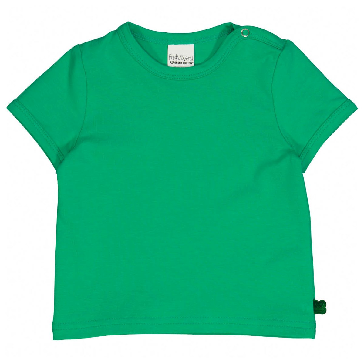 Weiches T-Shirt elastisch grasgrün 98