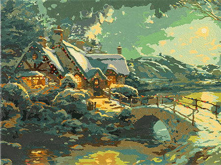 Weihnachten im Mondschein