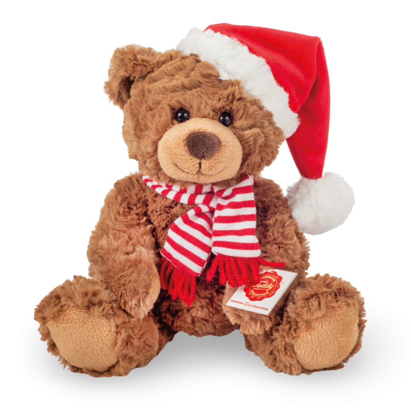 Weihnachtsteddy 30 cm Kuscheltiere