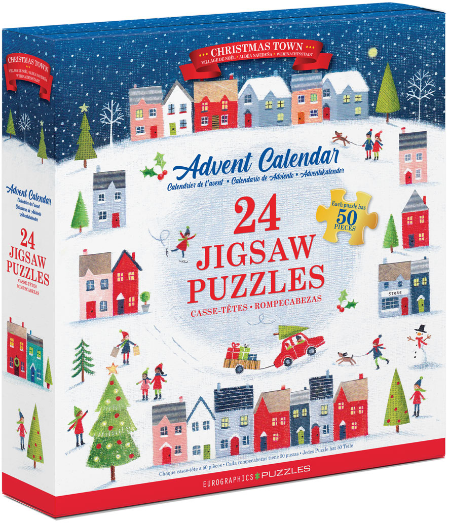 Weihnachtstiere - Puzzle-Weihnachtskalender