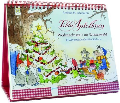 Weihnachtszeit im Winterwald - Tilda Apfelkern