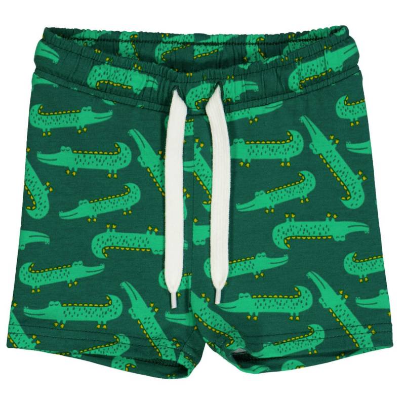Weite Jersey Shorts Krokodile grün 92