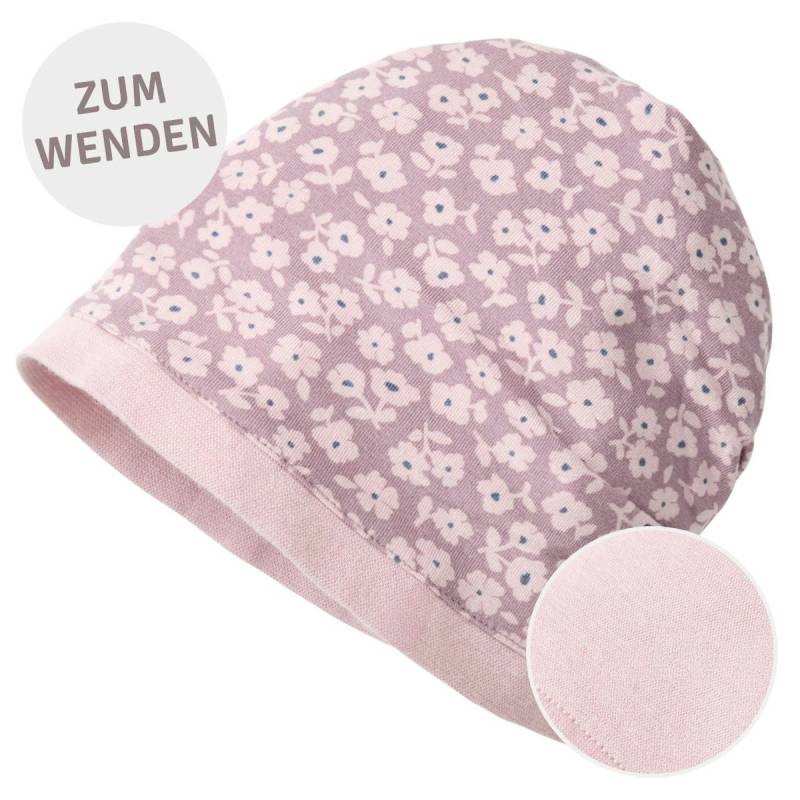 Wende-Beanie Veilchen malve 45/47