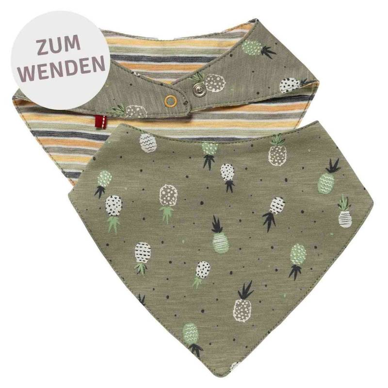 Wende Dreiecktuch Ananas khaki Wende Dreiecktuch Ananas khaki