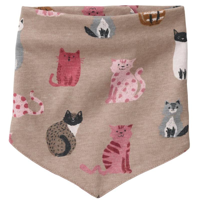 Wende Dreiecktuch Katzen beige ONESIZE Wende Dreiecktuch Katzen beige ONESIZE
