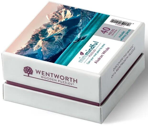 Wentworth Puzzles - Holzpuzzle / 40 Teile / Alaskan Whale