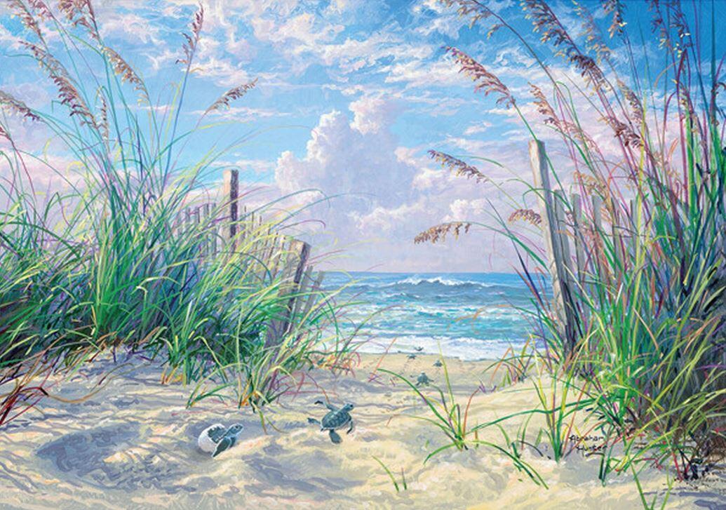 Wentworth Puzzles - Holzpuzzle / 40 Teile / Into the Sea / Mini