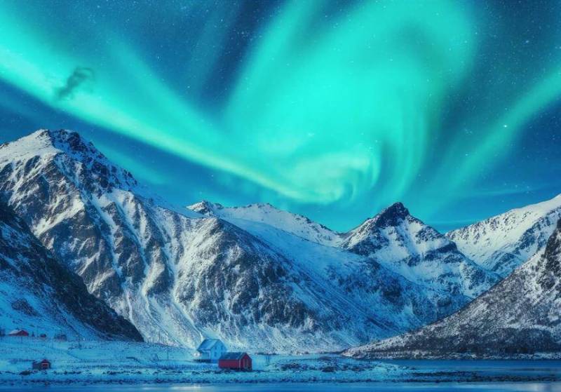 Wentworth Puzzles - Holzpuzzle / 40 Teile / Lofoten Islands / Mini