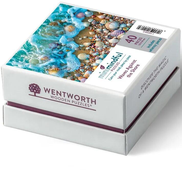 Wentworth Puzzles - Holzpuzzle / 40 Teile / Waves against the Shore