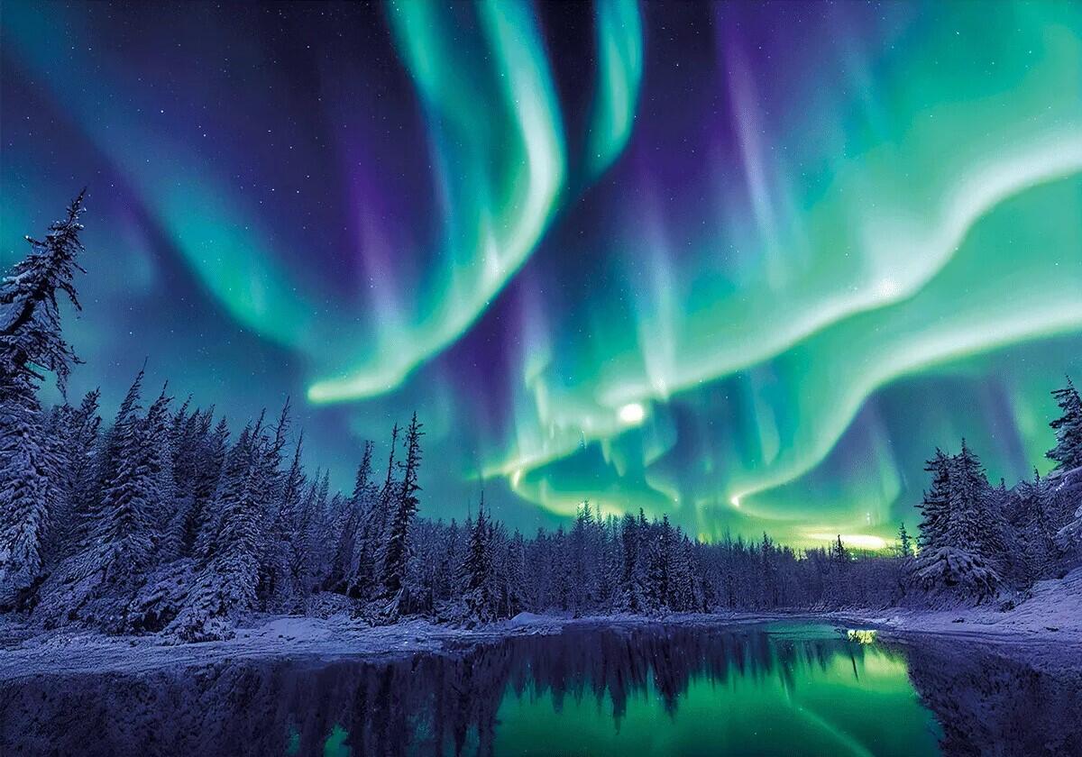 Wentworth Puzzles - Holzpuzzle / Aurora Borealis