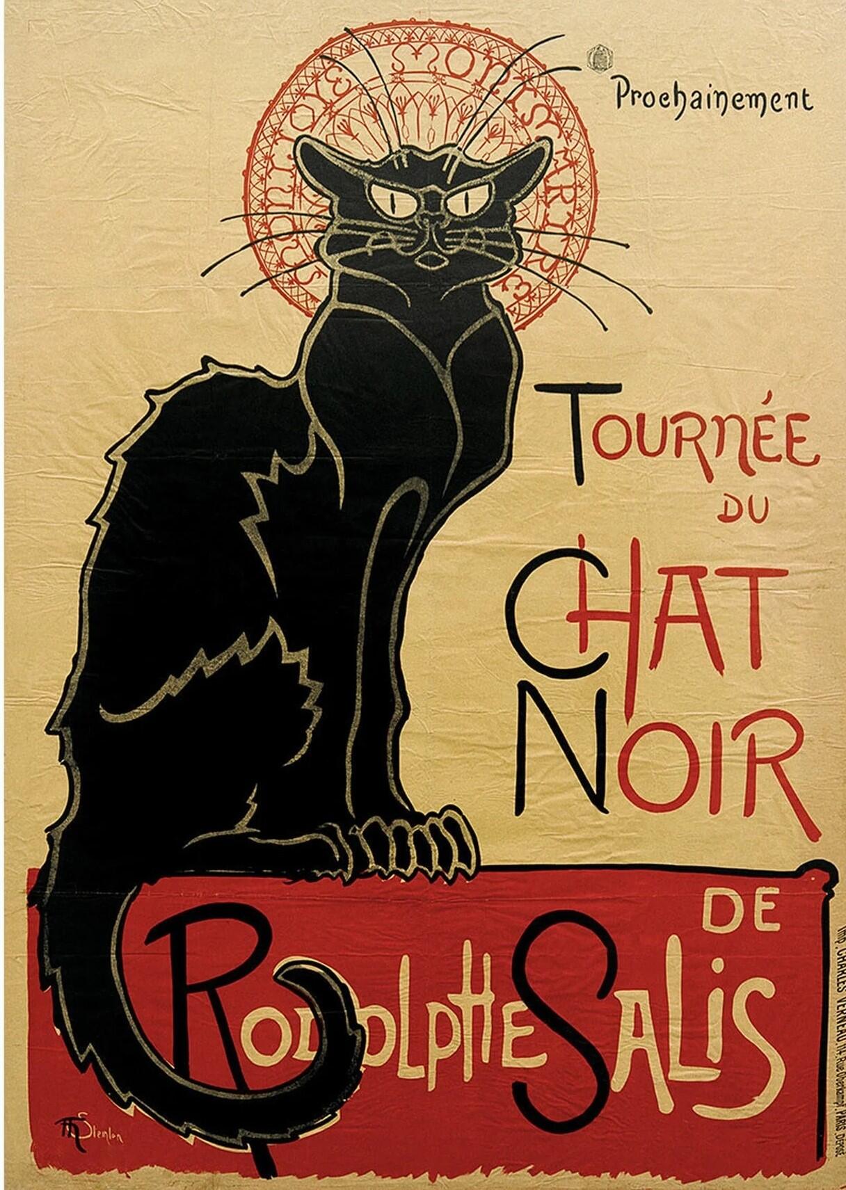 Wentworth Puzzles - Holzpuzzle / Chat Noir / schwarze Katze