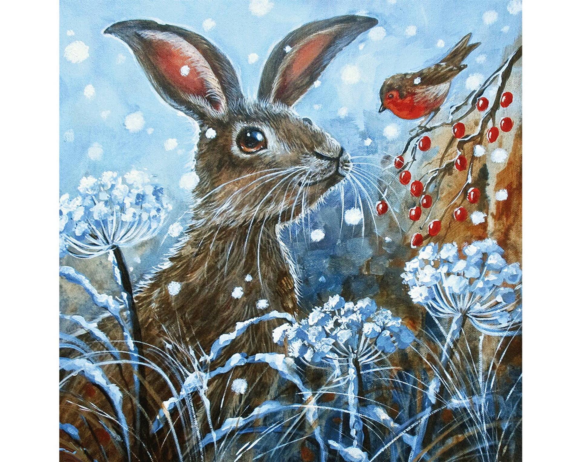 Wentworth Puzzles - Holzpuzzle / Frost Furry Hare