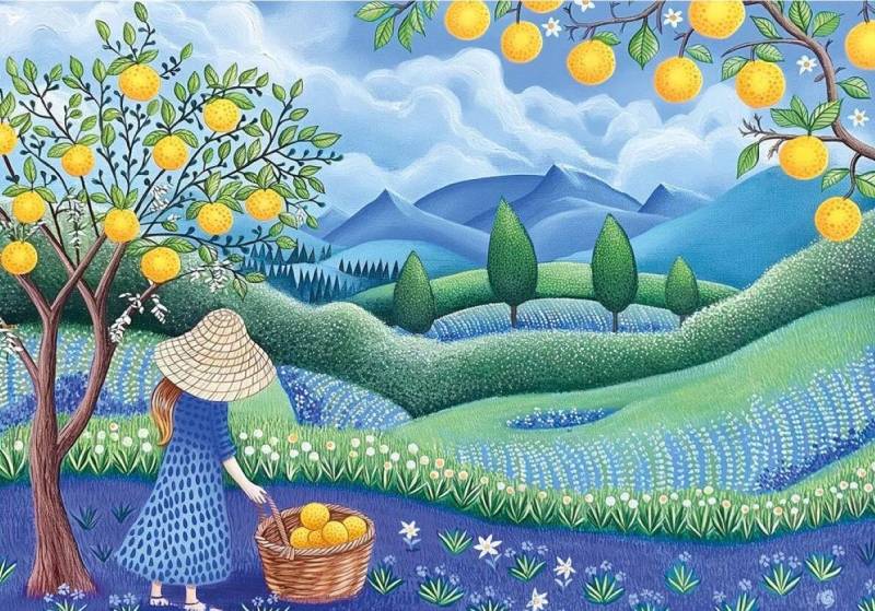 Wentworth Puzzles - Holzpuzzle / Harvesting Happines / Wentworth Wentworth Puzzles - Holzpuzzle / Harvesting Happines / Wentworth