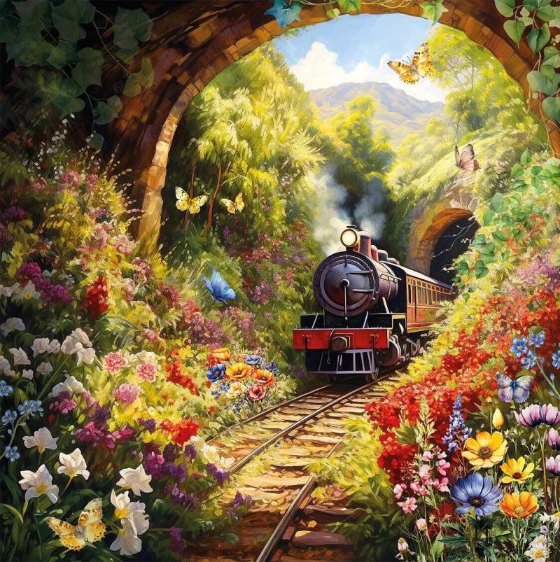 Wentworth Puzzles - Holzpuzzle / Little Engine / Wentworth