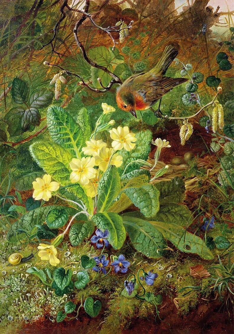 Wentworth Puzzles - Holzpuzzle / Primrose and Robin / Wentworth Wentworth Puzzles - Holzpuzzle / Primrose and Robin / Wentworth