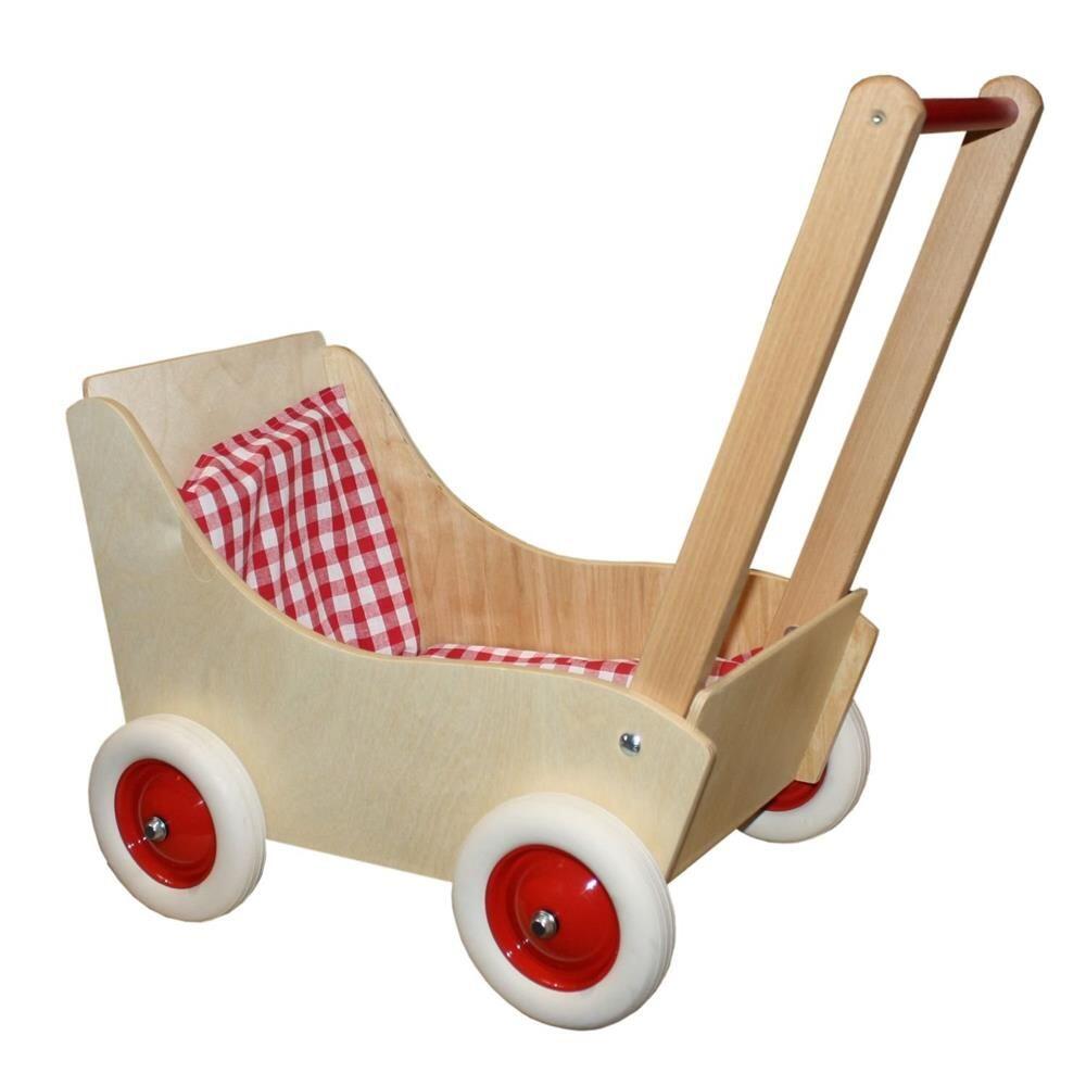 Wenzel - Holzpuppenwagen \Laura\, Erzgebirge