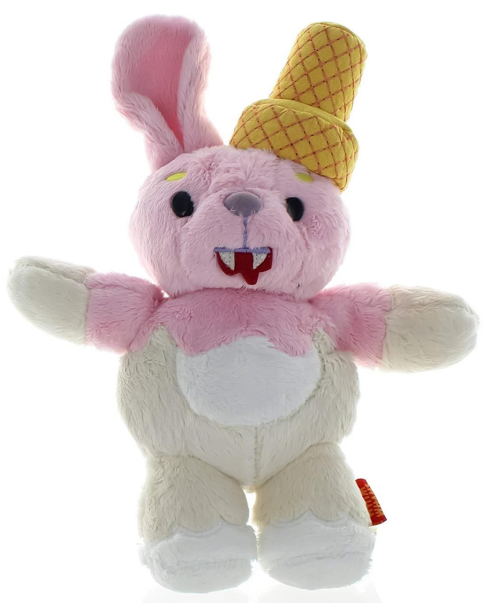 WhimWham 20cm Plüsch Häschen Eiswaffel Vampir