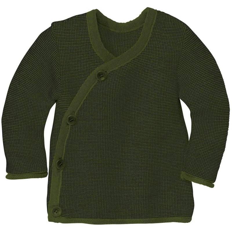 Wickeljacke Baby in oliv-anthrazit 50/56