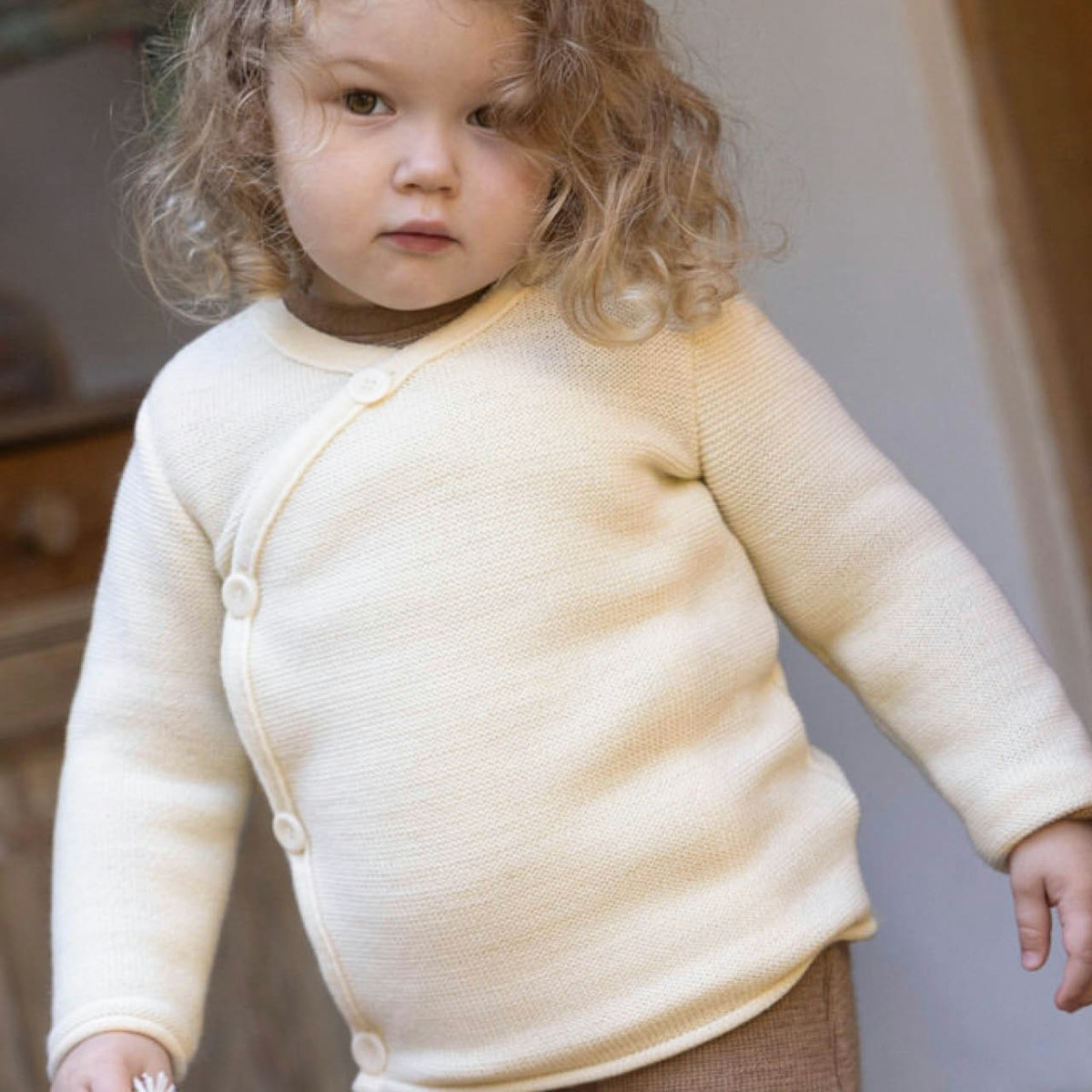 Wickeljacke Baby natur 50/56
